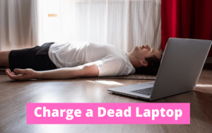 Charge a dead laptop